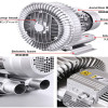 Máy Thổi Khí Con Sò Rexchip 710H37 4.0kW 3 Pha Máy Thổi Khí Con Sò Rexchip 710H37 4.0kW 3 Pha