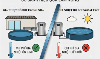 Gia Nhiệt Hồ Bơi Trong Nhà Và Ngoài Trời: Khác Biệt Về Tải Nhiệt Và Vận Hành