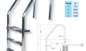 Lắp Đặt Thang Hồ Bơi Inox: Cố Định Chân Đế Và Hạn Chế Rung Lắc