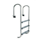 GEMAS 0312222 – Thang Hồ Bơi Inox 316 3 Bậc Kiểu U