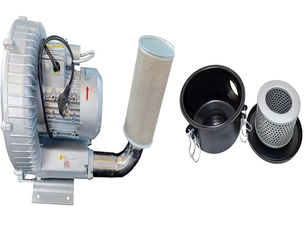 So sánh Air Filter và Vacuum Filter sử dụng cho bơm thổi khí con sò