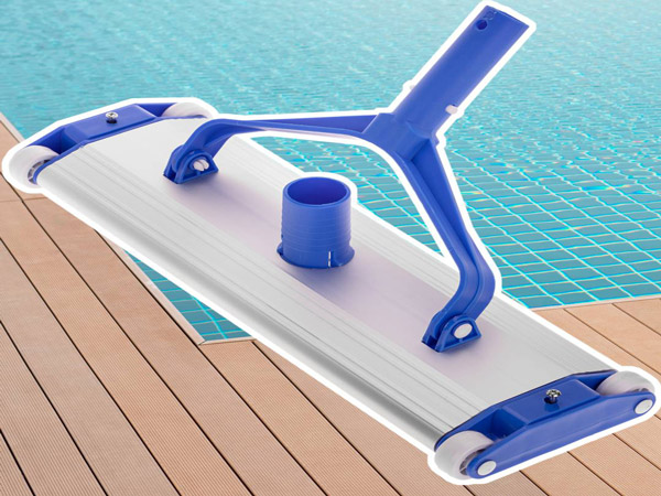 Bàn hút đáy bể bơi hợp kim nhôm 2 inch
