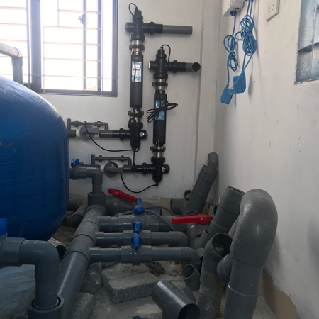 Bể bơi trường học Cảnh Hưng Bắc Ninh