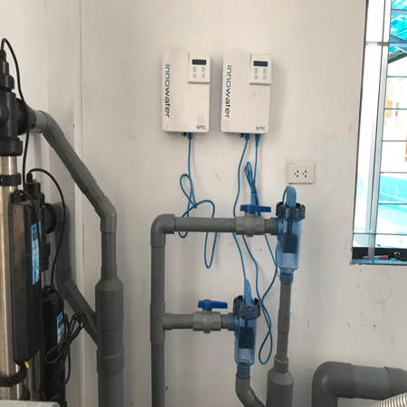 Máy điện phân muối bể bơi Cảnh Hưng Bắc Ninh