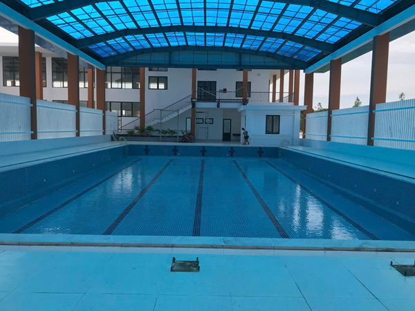 Bể bơi trường THCS Cảnh Hưng