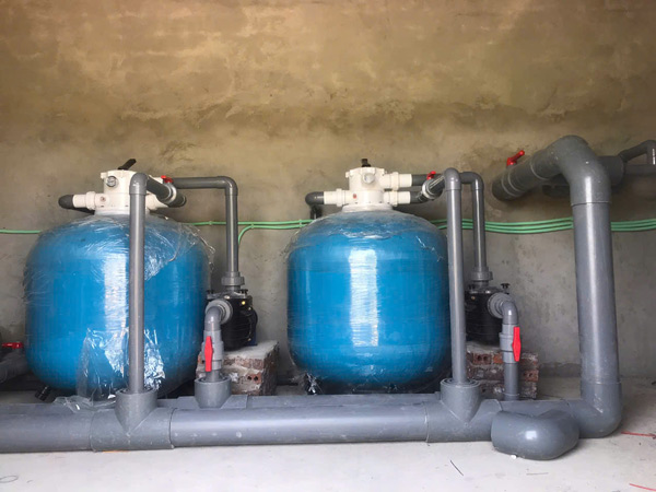 Phòng kỹ thuật xử lý nước bể bơi Sơn La